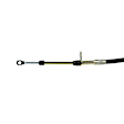 81832 Shift Cable - 4-Foot Length - Black, Universal, Sold individually