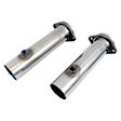 2017 Ram 1500 - Mid-Pipe, Aluminized Steel, 6 Cyl 3.0L