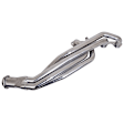 15190 Headers Long Tube, Silver Ceramic Coated, Made of Steel