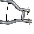 1538 H-Pipe Exhaust Pipe, High Flow Series