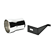 1558 BBK Cold Air Induction Mass Air Flow Sensor Adapter - Steel, Chrome, Direct Fit