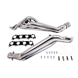 16330 Headers Long Tube, Silver Ceramic Coated, Made of Steel