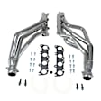 16340 Headers Long Tube, Silver Ceramic Coated, Made of Steel