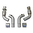 16481 Mid-Pipe Exhaust Pipe, High Flow Series