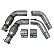 16481 Mid-Pipe Exhaust Pipe, High Flow Series