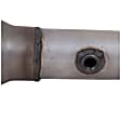 1796 Center-Pipe Aluminized Steel Exhaust Pipe, High Flow Short Mid Series