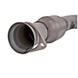 1796 Center-Pipe Aluminized Steel Exhaust Pipe, High Flow Short Mid Series