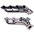 40060 Headers Shorty, Silver Ceramic Coated, Made of Steel
