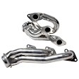 40100 Headers Shorty, Silver Ceramic Coated, Made of Steel