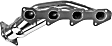 40130 Headers Shorty, Silver Ceramic Coated, Made of Steel