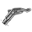 40150 Headers Shorty, Silver Ceramic Coated, Made of Steel