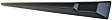 Front, Passenger Side Door Molding and Beltlines, Black, Sedan, E36 Body, Base Model