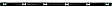 Front, Passenger Side Door Molding and Beltlines, Black, Sedan, E36 Body, Base Model