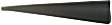 Front, Driver Side Door Molding and Beltlines, Black, E46, Sedan/Wagon