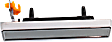 1987 Chevrolet Caprice Base - Front Or Rear, Passenger Side Chrome Exterior Door Handle, Without Key Hole