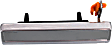 1983-1991 GMC S15 Jimmy - Front or Rear, Driver Side Exterior Door Handle, Chrome, Without Key Hole