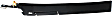 Front, Driver Side Smooth Black Exterior Door Handle, With Key Hole