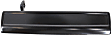 Front, Passenger Side Exterior Door Handle, Smooth Black, Without Key Hole