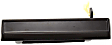 Front, Driver Side Exterior Door Handle, Smooth Black, Without Key Hole 