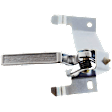 Front, Driver Side Chrome Interior Door Handle, Without Door Lock Hole