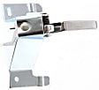 Front, Driver Side Chrome Interior Door Handle, Without Door Lock Hole