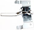 Front, Driver Side Chrome Interior Door Handle, Without Door Lock Hole