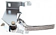 Front, Driver Side Chrome Interior Door Handle, Without Door Lock Hole