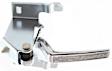 Front, Driver Side Chrome Interior Door Handle, Without Door Lock Hole
