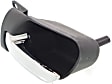 2001 BMW 320i - Front, Driver Side Chrome Lever with Black Bezel Interior Door Handle, Without Door Lock Hole, 4-Door, Sedan