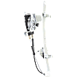 1997-2005 Buick Century - Front, Driver Side Power Window Regulator, With Motor