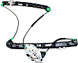 Front, Passenger Side Window Regulator, Power, Without Motor, E46 Body, Sedan/Wagon, Base Model