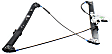 Front, Passenger Side Power Window Regulator, Without Motor