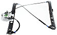 Front, Passenger Side Power Window Regulator, Without Motor