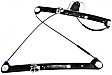 Front, Passenger Side Power Window Regulator, Without Motor