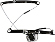 Front, Driver Side Power Window Regulator, Without Motor