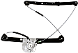 Front, Driver Side Power Window Regulator, Without Motor