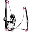 Front, Passenger Side Window Regulator, Power, Base Model