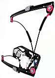 Front, Passenger Side Window Regulator, Power, Base Model