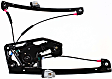 Front, Passenger Side Window Regulator, Power, Base Model