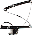 Front, Passenger Side Power Window Regulator, With Motor