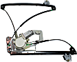 2001-2003 BMW 530i - Front, Driver Side Window Regulator, Power, Base Model