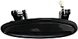 1999 Pontiac Grand Prix - Rear, Driver Side Smooth Black Exterior Door Handle, Without Key Hole