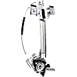 2000 Buick LeSabre - Rear, Passenger Side Power Window Regulator, With Motor