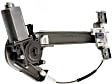 Rear, Driver Side Window Regulator, Power, 6 Cyl., 3.8L Engine