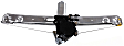 Rear, Passenger Side Window Regulator, Power, With Motor, E46 Body, Sedan/Wagon