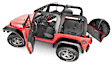 BRTJ97R Cargo Mat, Molded Cargo Liner, Gray, Made of Polypropylene, Original for Jeep Series