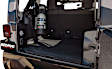 1999 Jeep Wrangler - Gray, Carpet Kit, Sport Utility, 3 pc. Front with Center Console, 4 pc. Rear, Incl. Driver Panel/Passenger Panel/Tailgate/Cargo Area/Heat Shields, Replaces Factory Carpet Kit