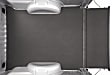 IMT19CCS Bed Mat - With Spray-In Bed Liner or No Bed Liner, TPO Composite Surface with Foam Backing