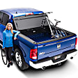 448309 BAKFlip MX4 Series Hard Folding Tonneau Cover, Aluminum Fits Approx. 5 ft. 6 in. Bed