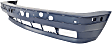 Front Primed Bumper Cover, Base Model, Standard Type, With Fog Light Holes